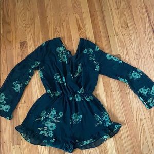 Floral Romper